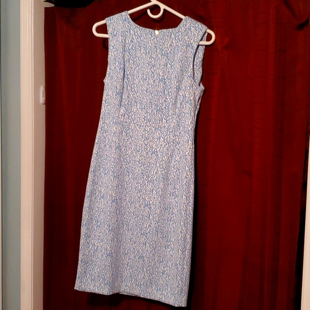 Blue Calvin Klein dress